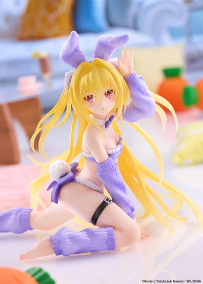 To Love-Ru Darkness MOFLOCK Figure - Golden Darkness (Fluffy Bunny Ver.)