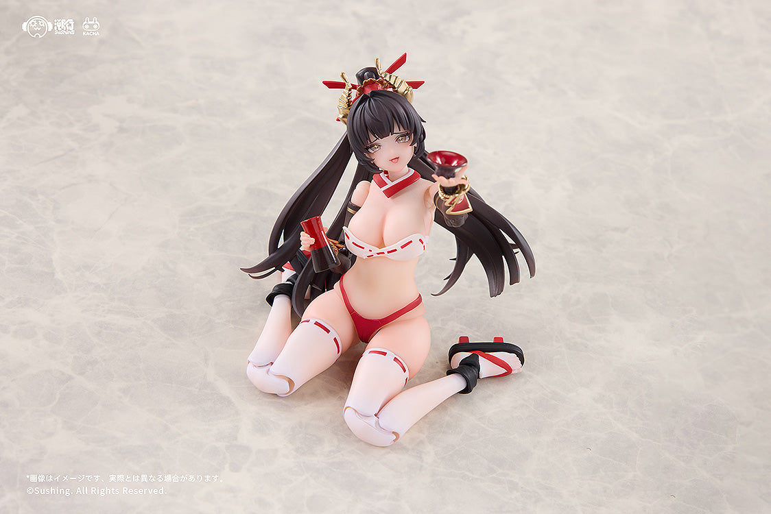 Combat priestess Sakura Uefuji 1/12 Articulated Figure