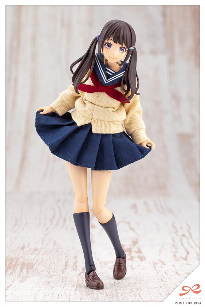 (Model Kits) SOUSAISHOJOTEIEN KIRU PLA Madoka Yuki【TOUOU HIGH SCHOOL WINTER CLOTHES】