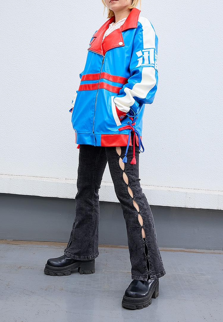 Umamusume: Pretty Derby Tamamo Cross Biker Jacket