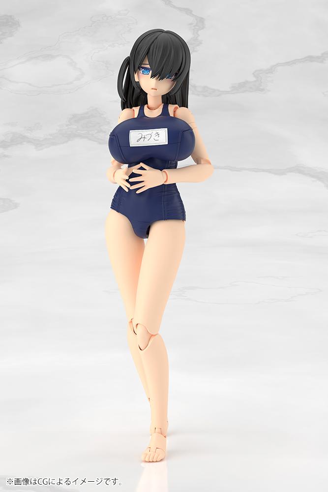 (Model Kits) FRAME ARMS GIRL MIZUKI School Swimsuits Ver.