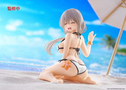 Uzaki-chan Wants to Hang Out! Desktop Cute Figure - Tsuki Uzaki (Swimwear Ver.)