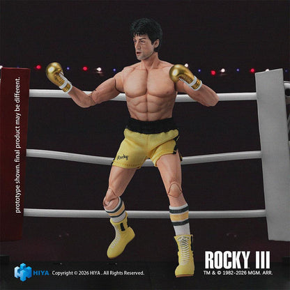 HIYA Exquisite Super Series 1/12 Scale 6.3 Inch Rocky III Rocky Boxer Version Action Figure