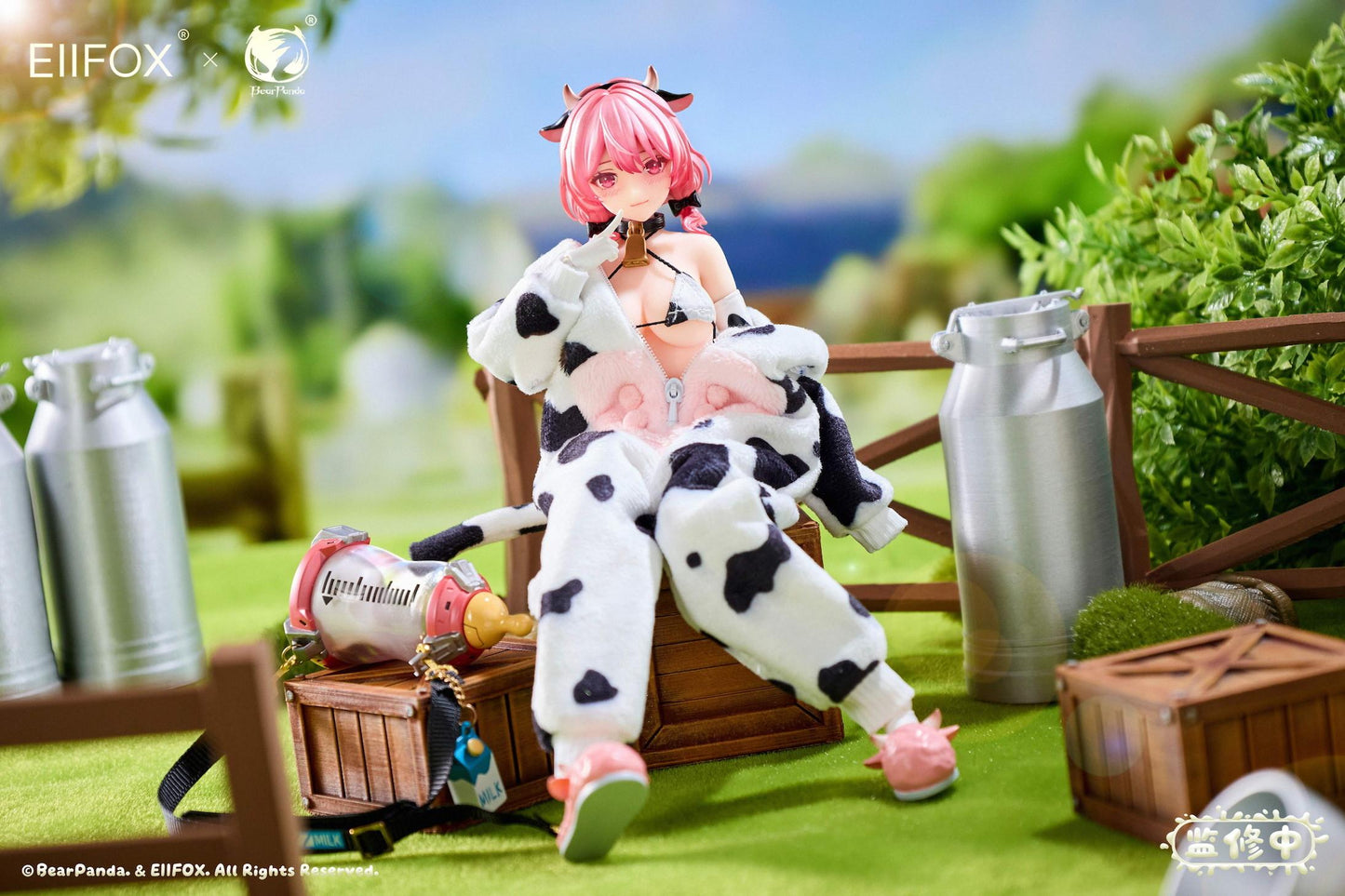 Eiifox & BearPanda Nyuugyuu MOMO 1/8 Complete Model Action Figure