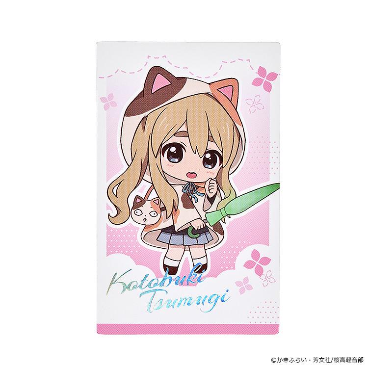 (Blind Box) K-ON! Fluffy Rain Series Collectible Instant Photo-Style Card (2 Piece Set)