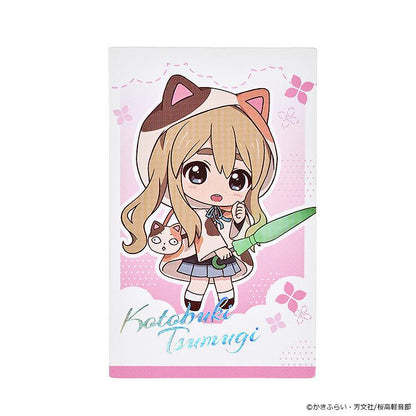 (Blind Box) K-ON! Fluffy Rain Series Collectible Instant Photo-Style Card (2 Piece Set)