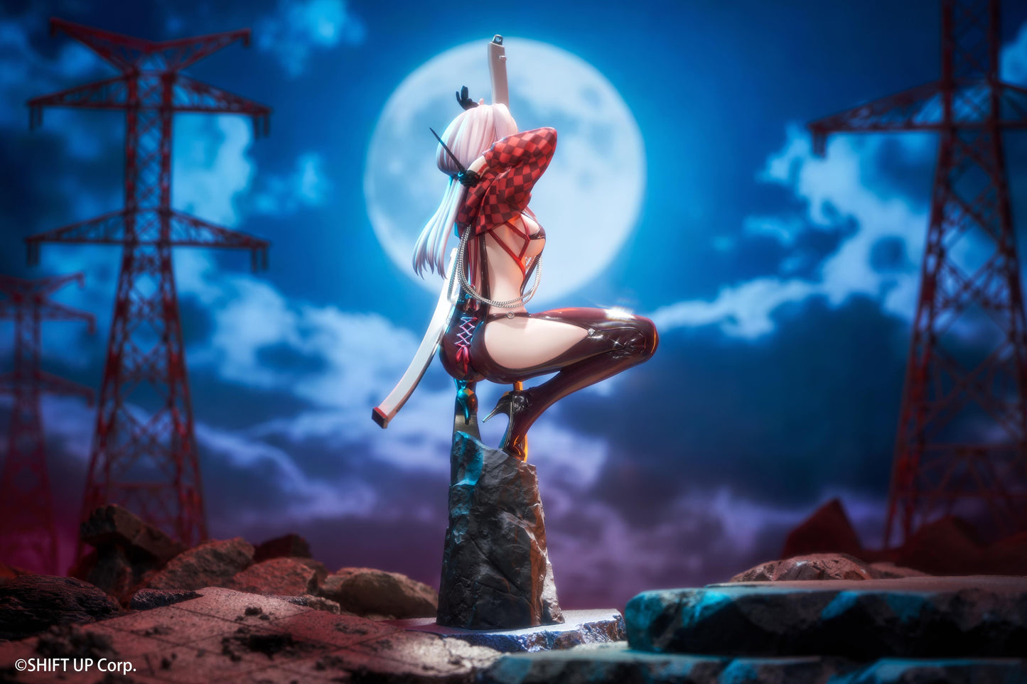 Goddess of Victory: Nikke Scarlet: Racer's High 1/10 Scale Figure