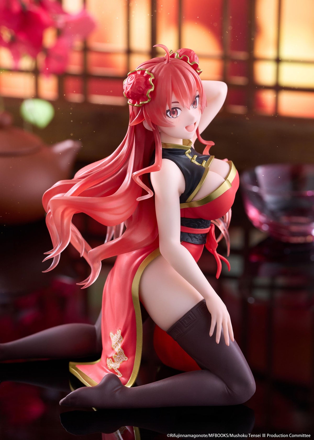 Mushoku Tensei: Jobless Reincarnation Desktop Cute Figure - Eris Greyrat (Chinese Dress Ver.)