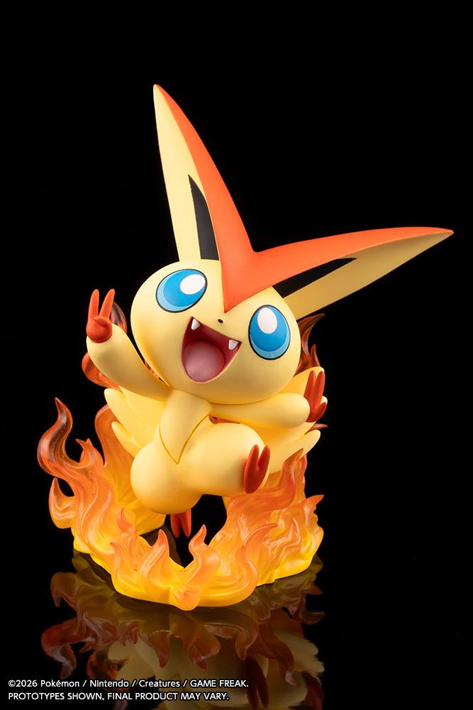 Pokemon Hilbert with Victini ARTFX J STATUE