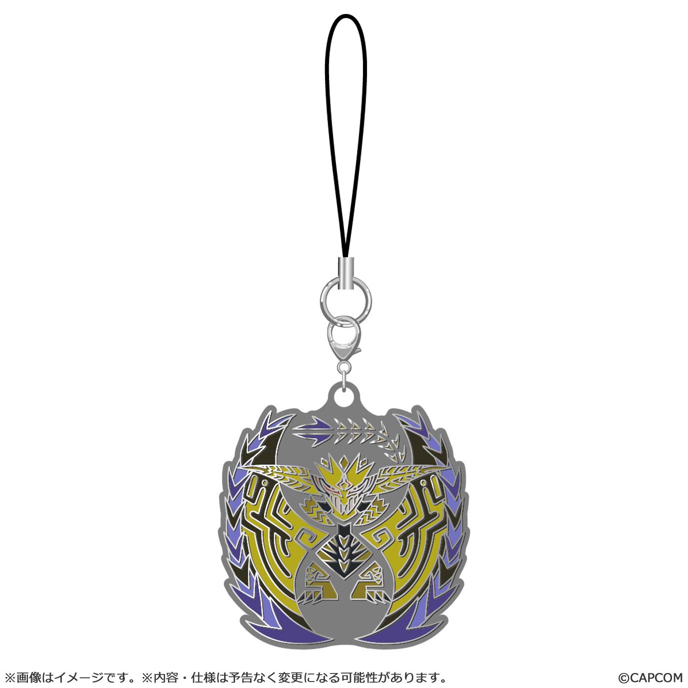 MONSTER HUNTER WILDS Monster Hunter Wilds Monster icon Metal Keychain