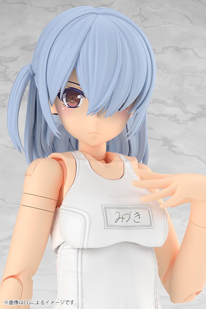 (Model Kits) FRAME ARMS GIRL MIZUKI School Swimsuits White Ver.