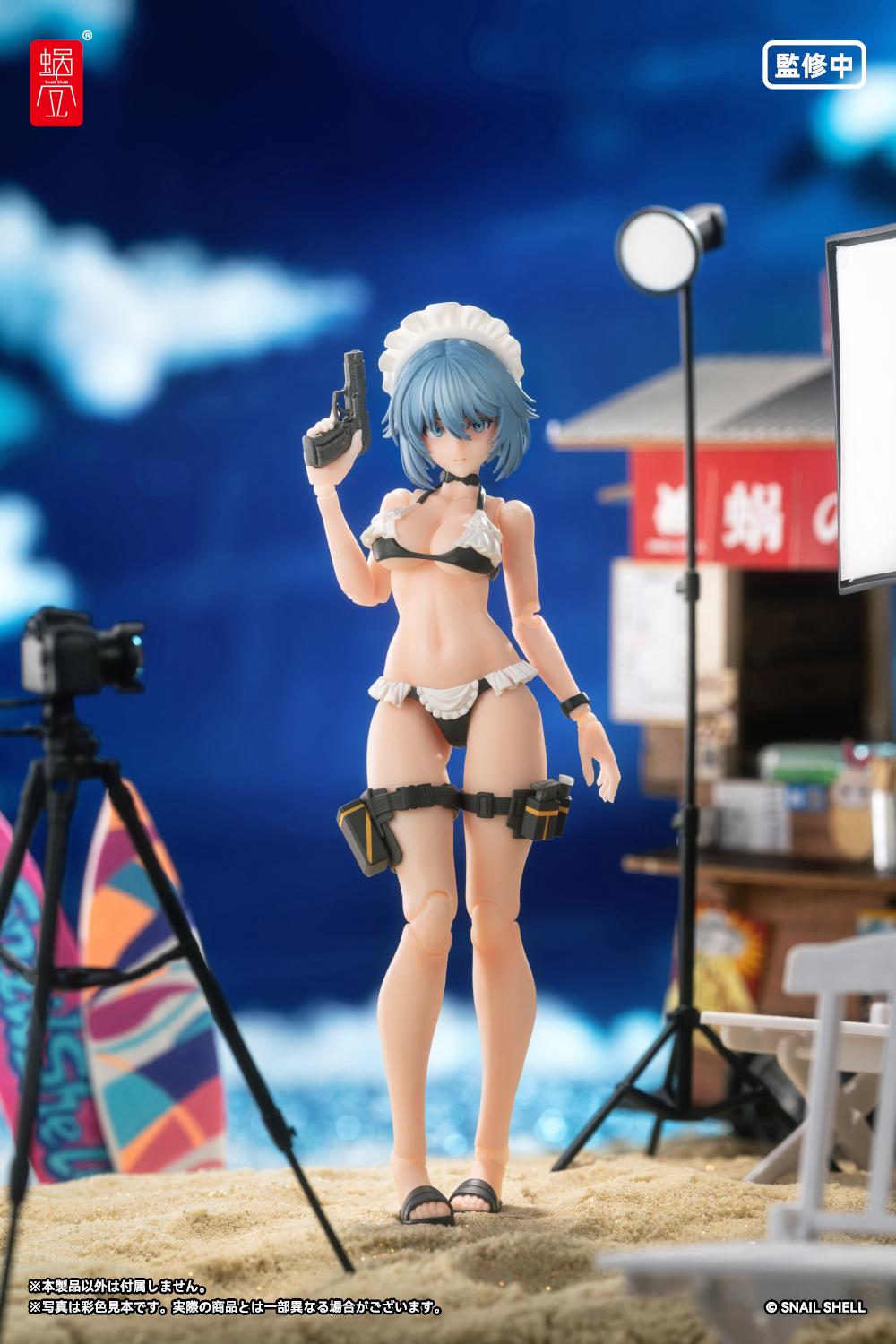 RA-02S Kazune Summer Operation 1/12 Complete Model Action Figure