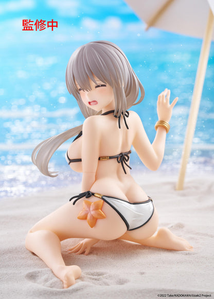 Uzaki-chan Wants to Hang Out! Desktop Cute Figure - Tsuki Uzaki (Swimwear Ver.)