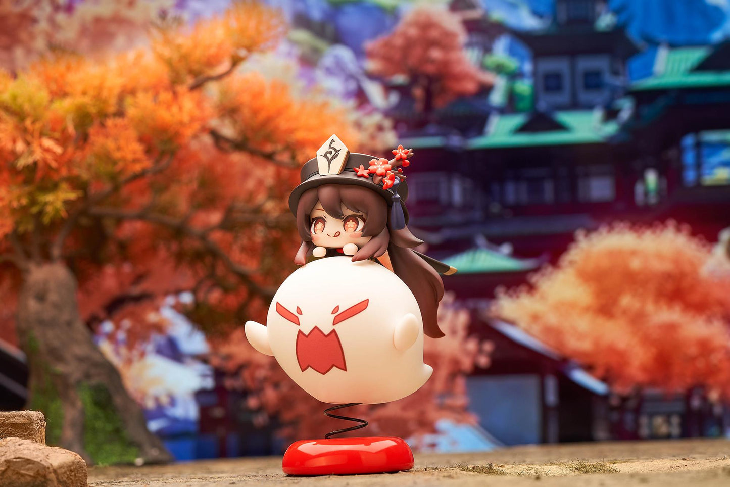 Genshin Impact Hu Tao Chibi Chara Yurayura Stand (REPRODUCTION) Non Scale Figure