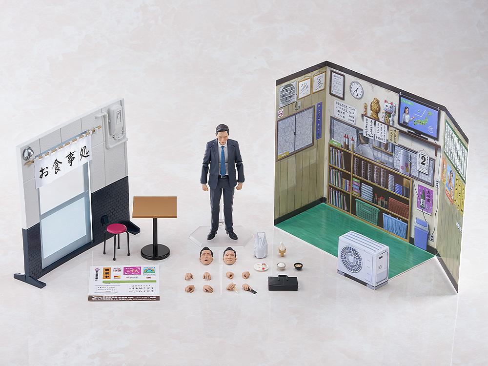 Solitary Gourmet figma Goro Inogashira: Yutaka Matsushige ver. Renewal Edition - Nostalgic Teishoku Restaurant Set