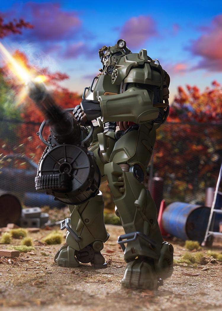 (Model Kits) Fallout PLAMATEA Pre-war Military T-60 Power Armor