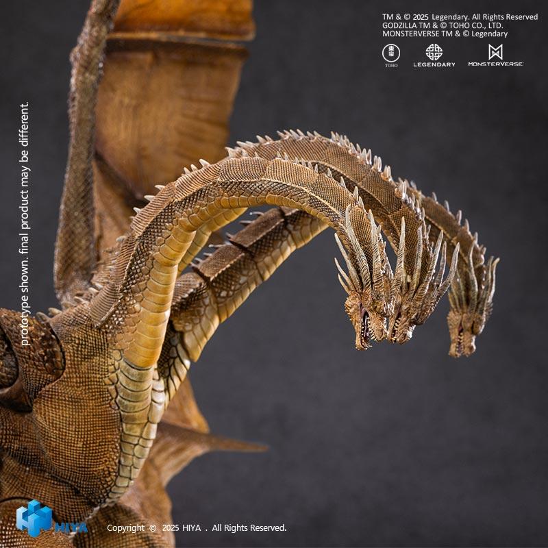 HIYA Exquisite Basic Series None Scale 14 Inch Godzilla King of the Monsters King Ghidorah 2.0 Action Figure