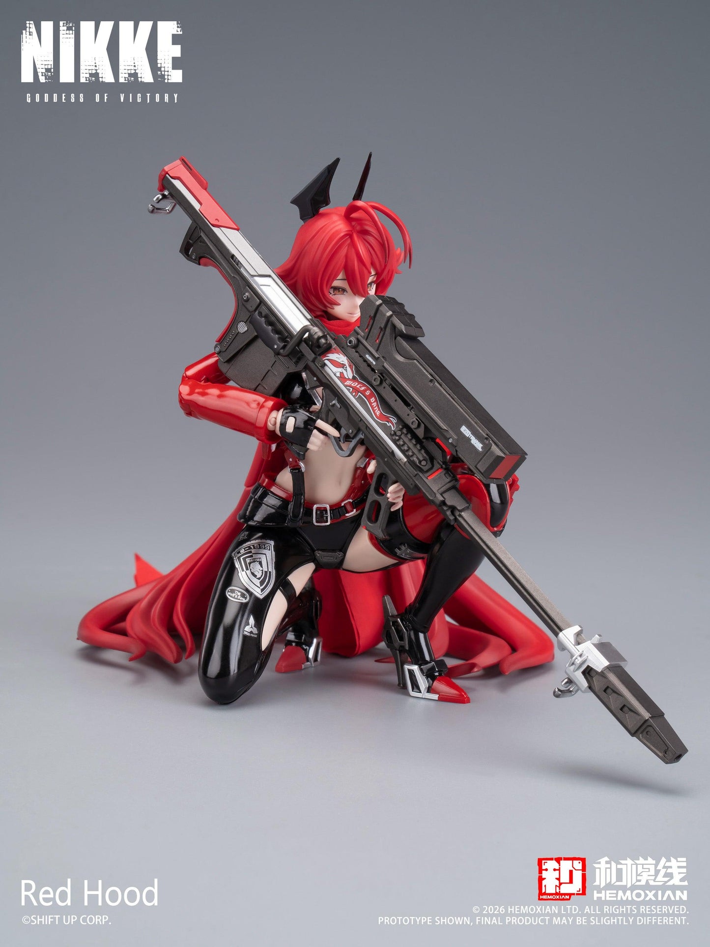 (Model Kits) GODDESS OF VICTORY: NIKKE Red Hood 1/12 Plastic Kit 1/12 Scale Plastic Model Kit