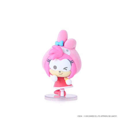 (Blind Box) SONIC&FRIENDS SANRIO FUWA FUWA FIGURE(RELAX)