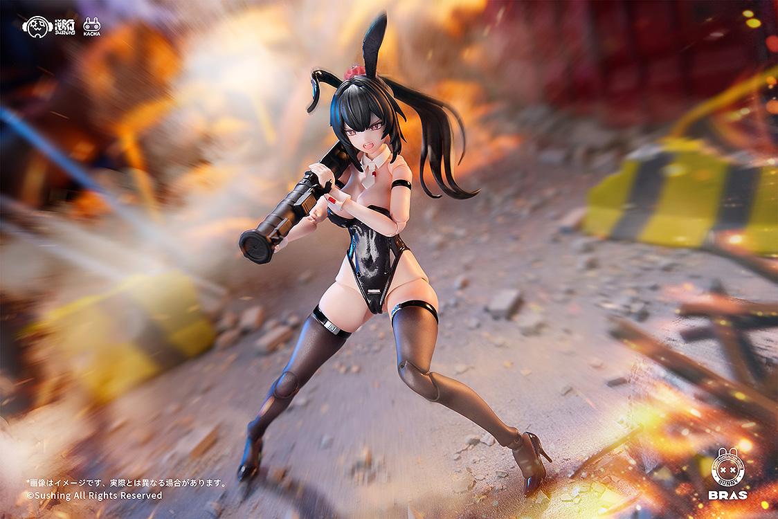 BUNNY RAPID ACTION SQUAD Attacker Runa 1/12 Articulated Figure