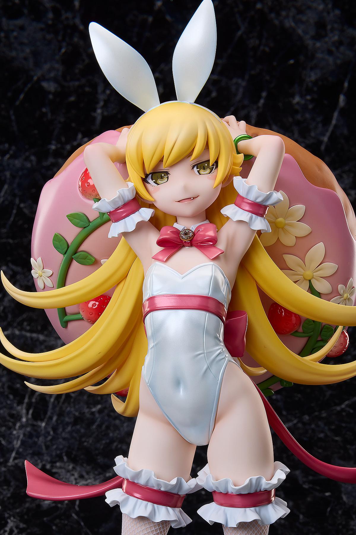 Monogatari Series Shinobu Oshino White Bunny Ver. 1/4 Complete Figure