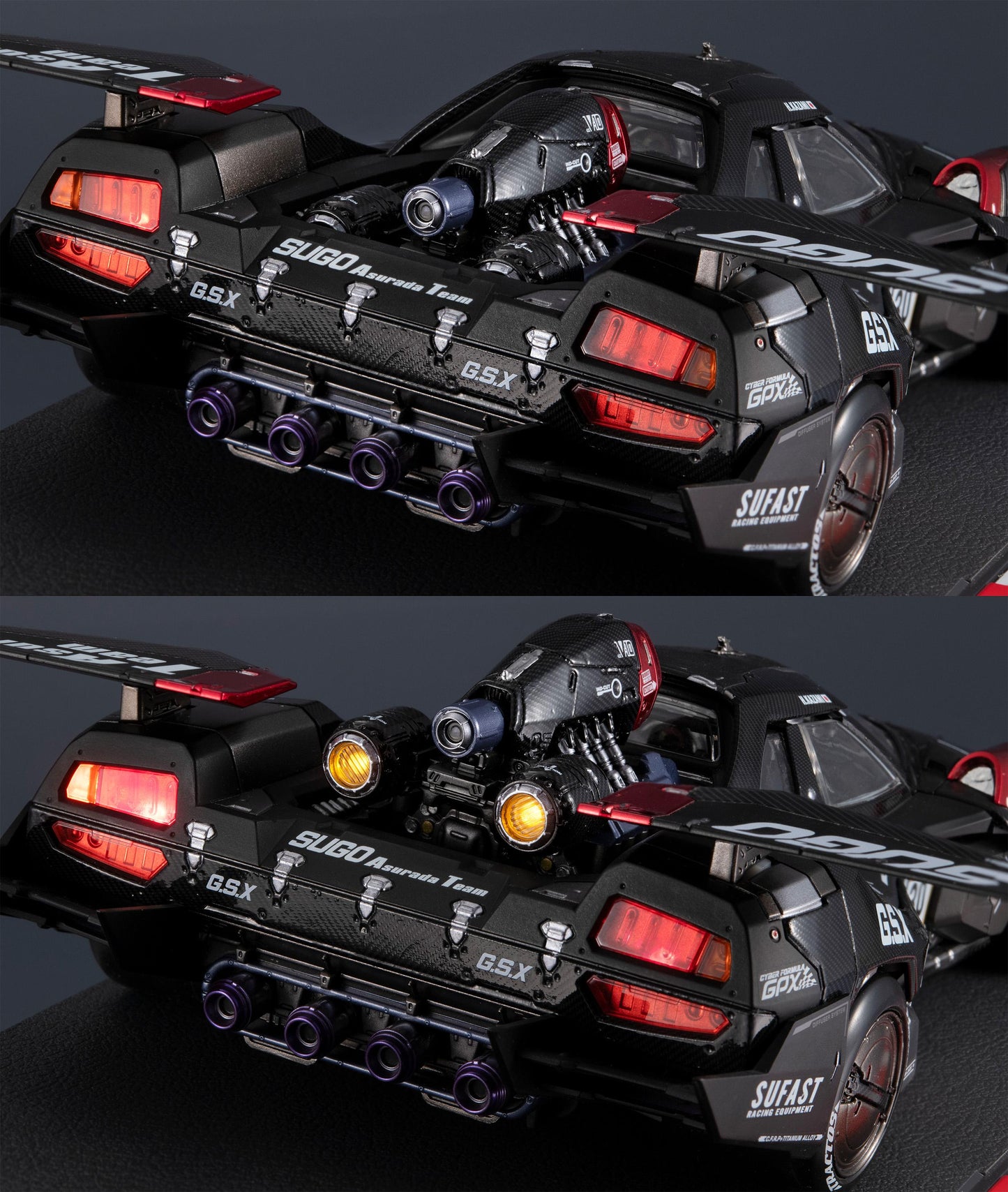 Variable Action Hi-SPEC UNITED Future GPX Cyber Formula Asurada G.S.X RS SIREN