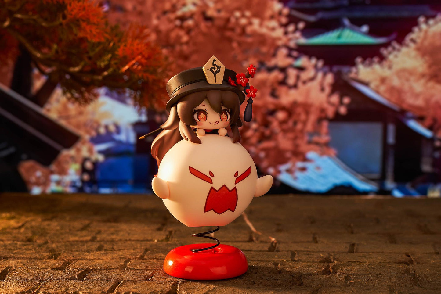 Genshin Impact Hu Tao Chibi Chara Yurayura Stand (REPRODUCTION) Non Scale Figure