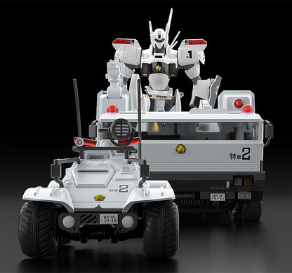 Mobile Police Patlabor MODEROID Type 98 Special Command Vehicle & Type 99 Special Labor Carrier