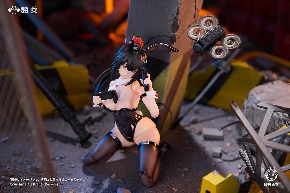 BUNNY RAPID ACTION SQUAD Attacker Runa 1/12 Articulated Figure