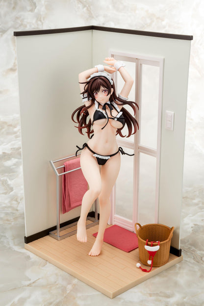 Rent-A-Girlfriend MIZUHARA Chizuru Maid Bikini ni changing into figure