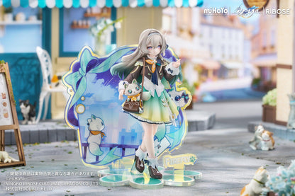 RISE UP+ Honkai: Star Rail Chibi Cat Series Figure Firefly Ver. Non Scale Figure