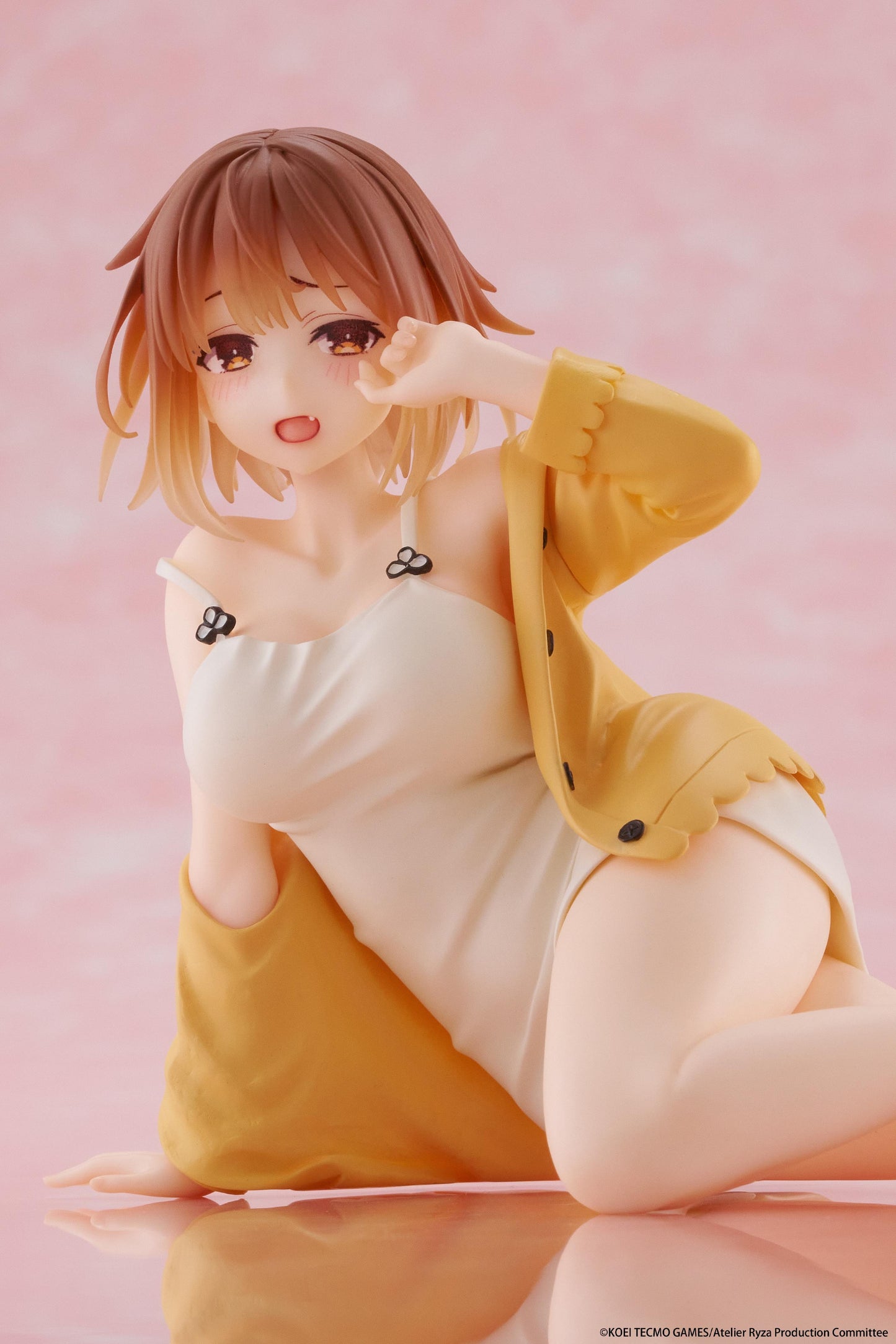 Atelier Ryza: Ever Darkness & the Secret Hideout Desktop Cute Figure - Ryza (Nightwear Ver.) (Rerun)