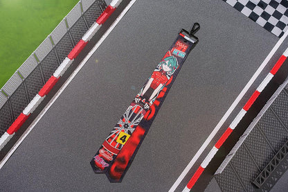 Hatsune Miku GT Project Hatsune Miku: Racing Ver. 2025 Collectible Ribbon Keychain