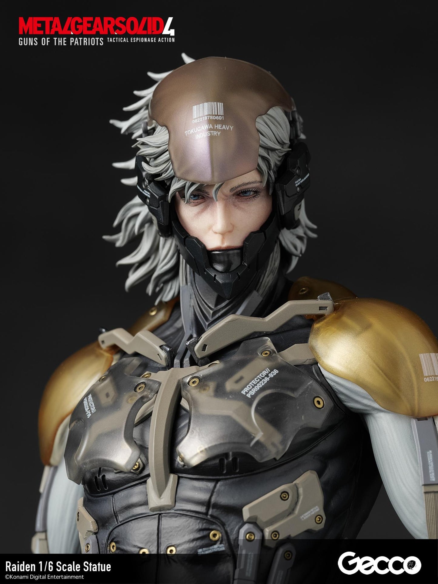 METAL GEAR SOLID 4 GUNS OF THE PATRIOTS, Raiden 1/6 Scale Statue