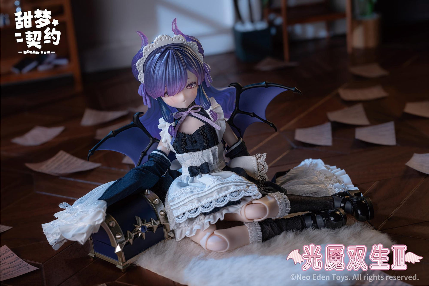 (Blind box) Angel & Demon -Light Demon Twins2- MJD Blind Doll (6 figures set)