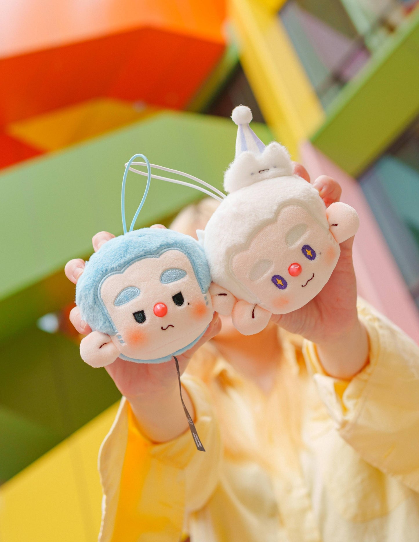 (Blind Box) HUROBO RAINBOW CELEBRATION Plush Pendant
