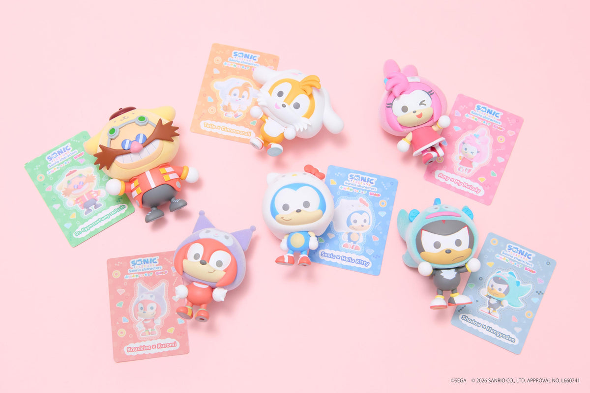 (Blind Box) SONIC&FRIENDS SANRIO FUWA FUWA FIGURE(ENJOY)