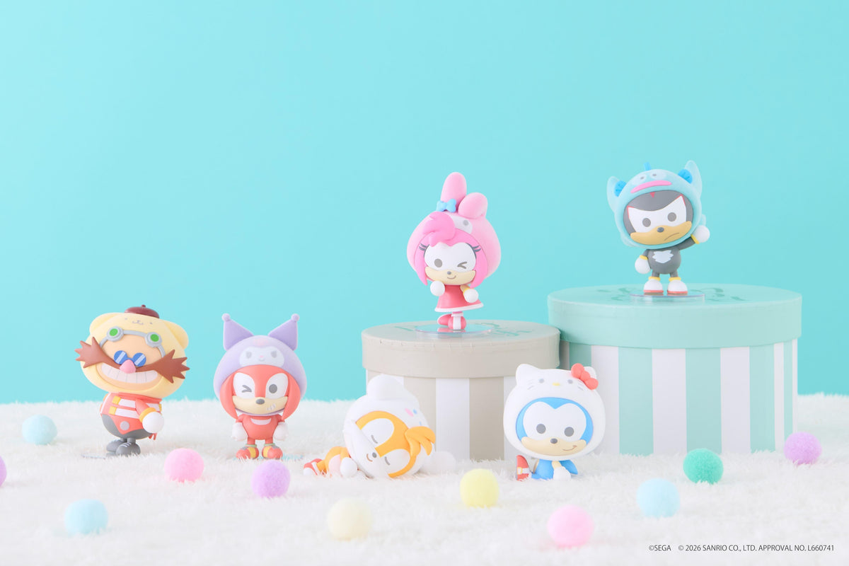 (Blind Box) SONIC&FRIENDS SANRIO FUWA FUWA FIGURE(RELAX)