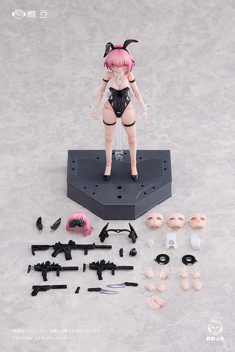 BUNNY RAPID ACTION SQUAD Commando Belka 1/12 Action Figure