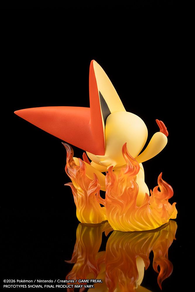 Pokemon Hilbert with Victini ARTFX J STATUE