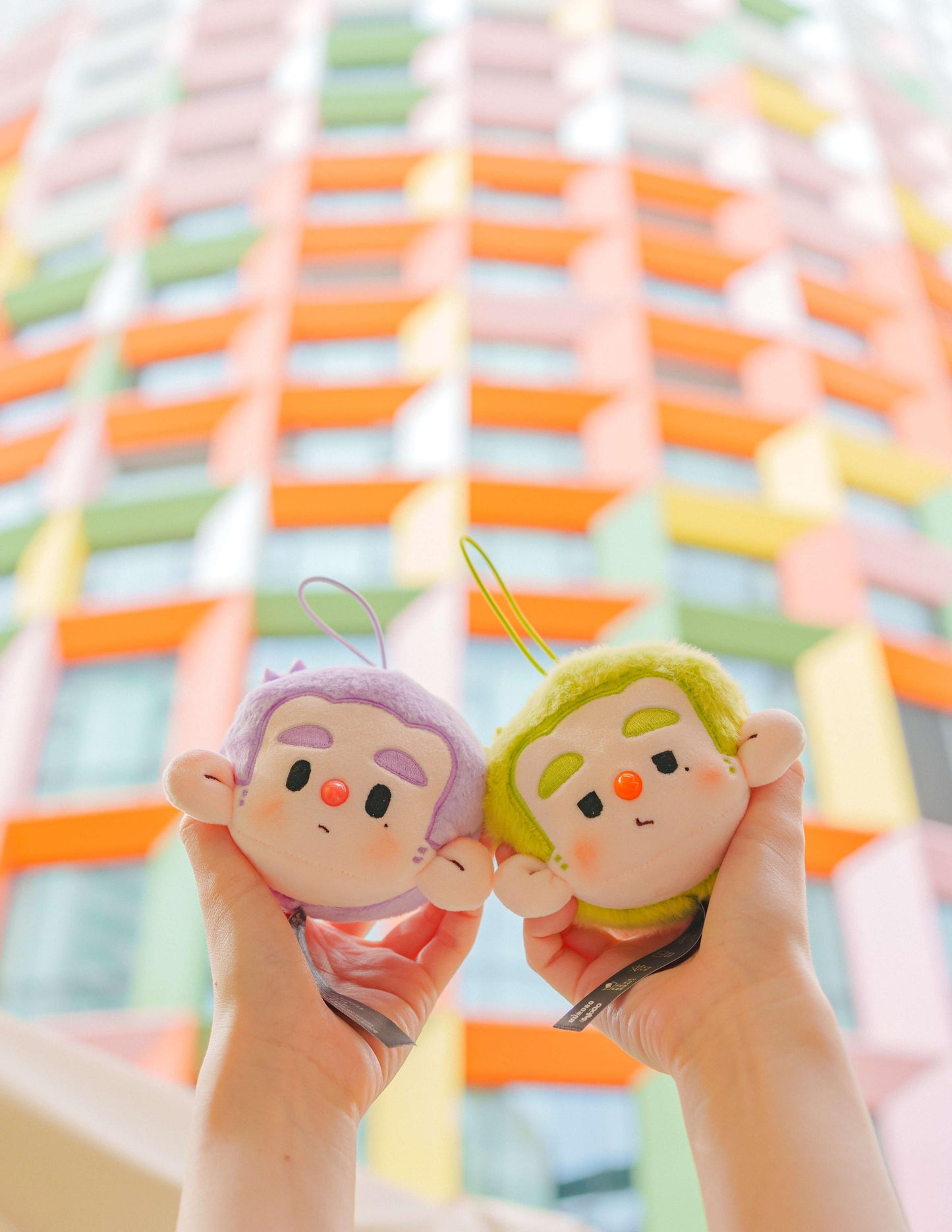 (Blind Box) HUROBO RAINBOW CELEBRATION Plush Pendant