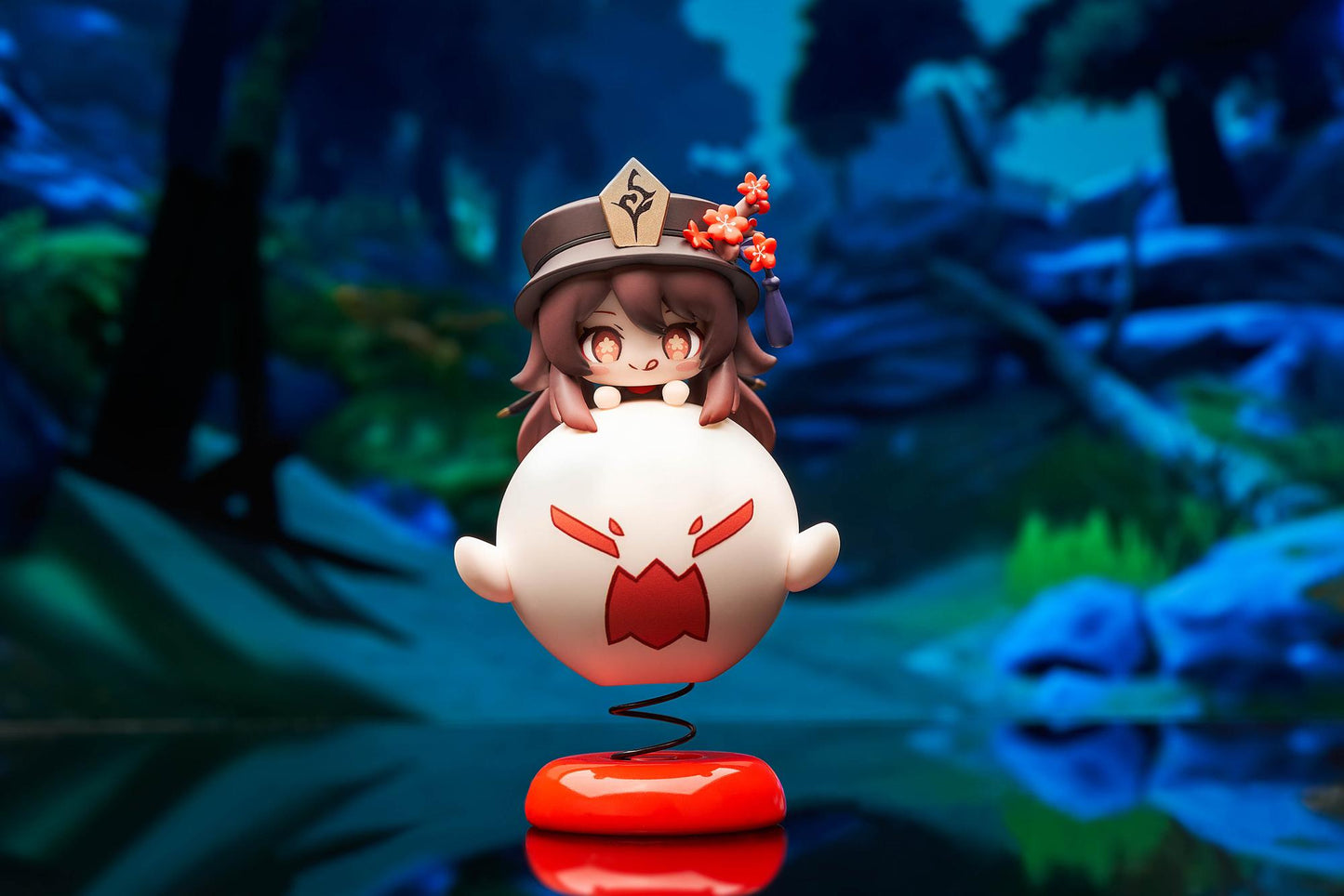 Genshin Impact Hu Tao Chibi Chara Yurayura Stand (REPRODUCTION) Non Scale Figure