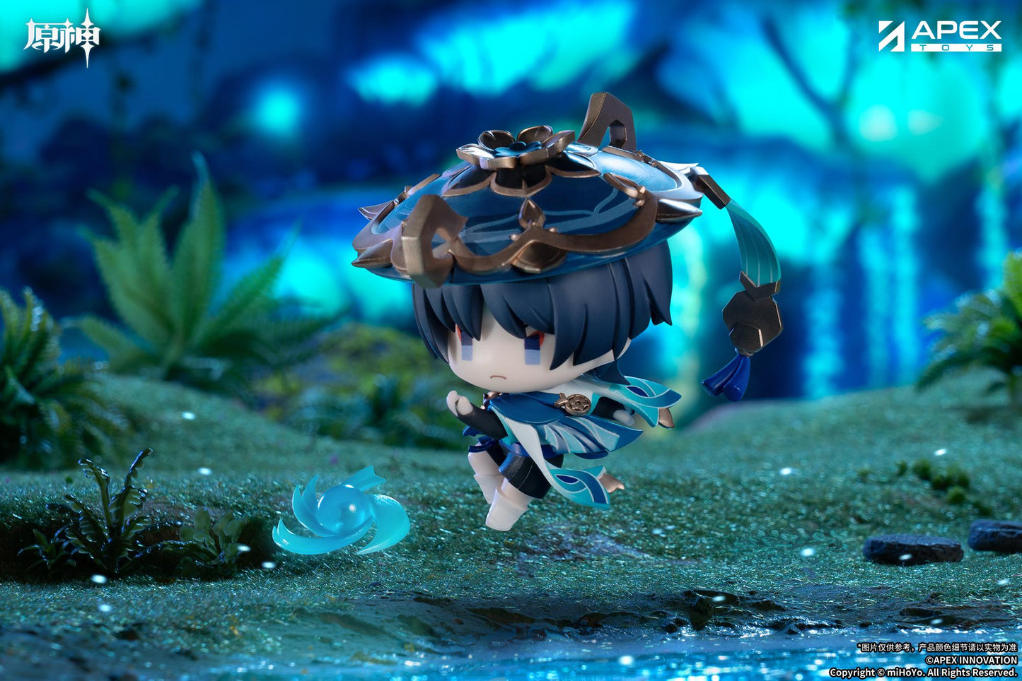 Genshin Impact Senjou no Eishi Trading Figure sumeru Version 9 Pack BOX Non scale Figure (Blind box)