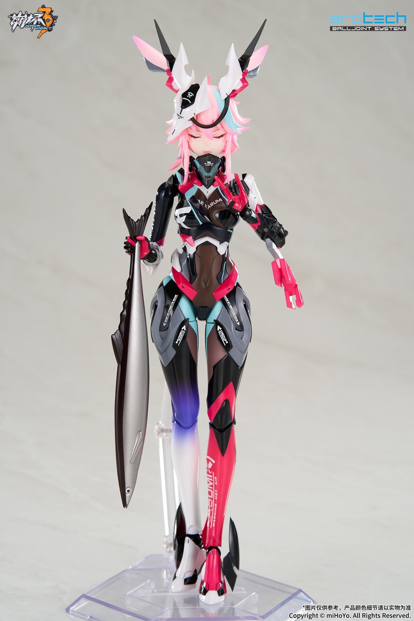 ARCTECH Posable Series Honkai Impact 3rd Sakura Yae Darkbolt Jonin Neon Shade Ver. 1/8 Scale Figure
