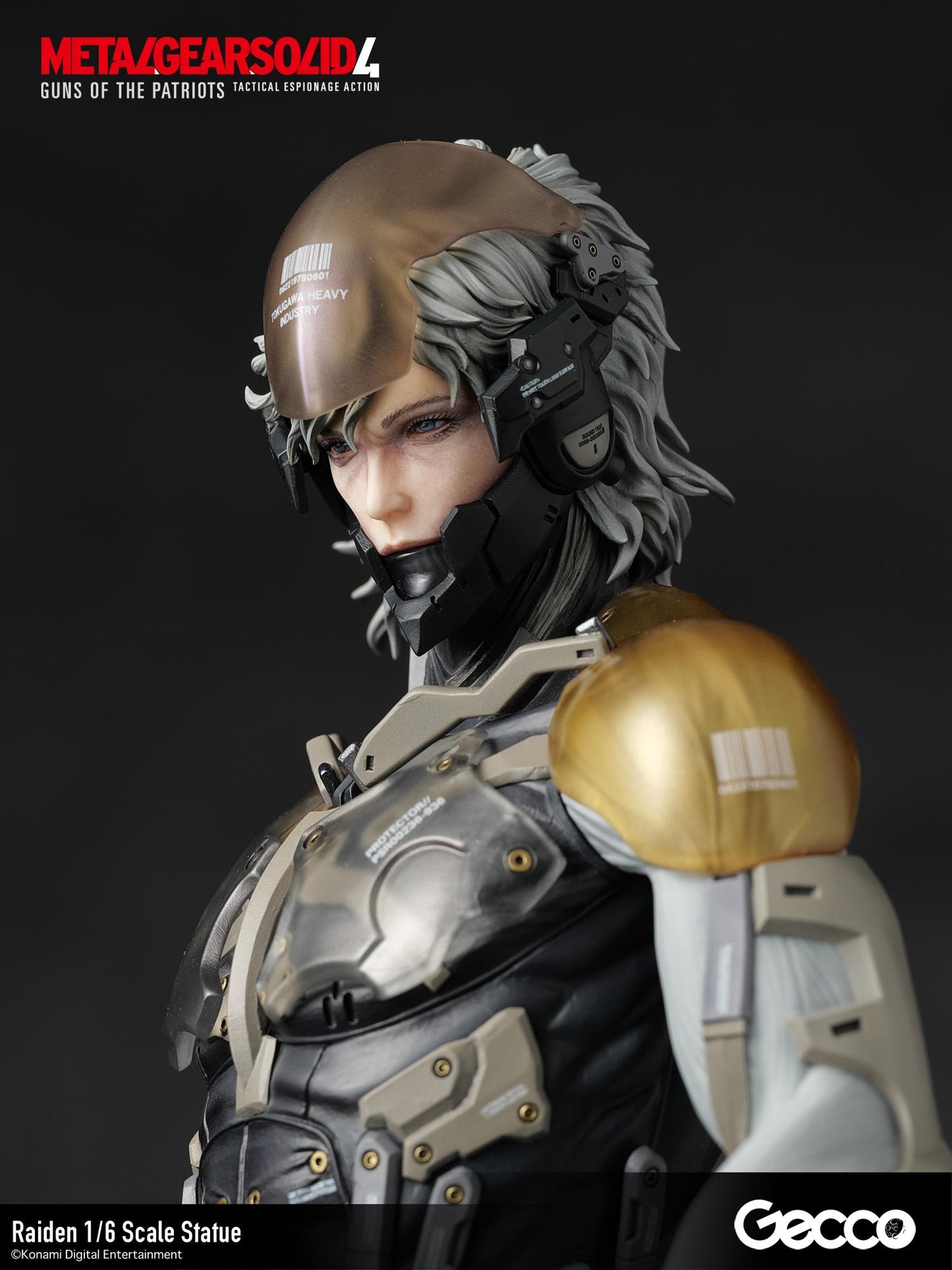 METAL GEAR SOLID 4 GUNS OF THE PATRIOTS, Raiden 1/6 Scale Statue