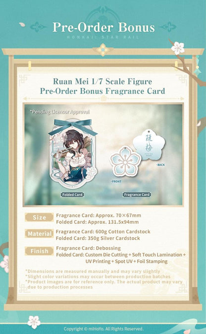 Honkai: StarRail - Ruan Mei Plumblossom Letter Ver. With Bonus 1/7 Scale Figure