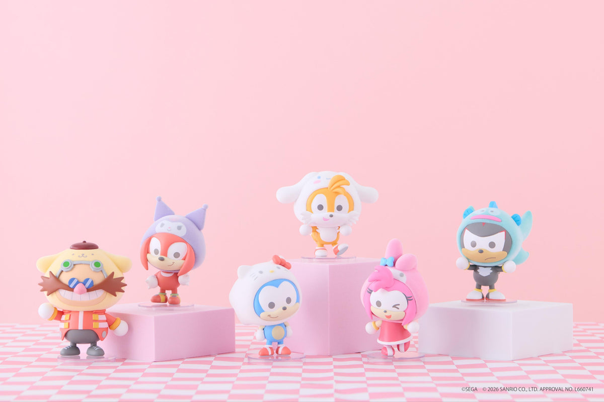 (Blind Box) SONIC&FRIENDS SANRIO FUWA FUWA FIGURE(ENJOY)