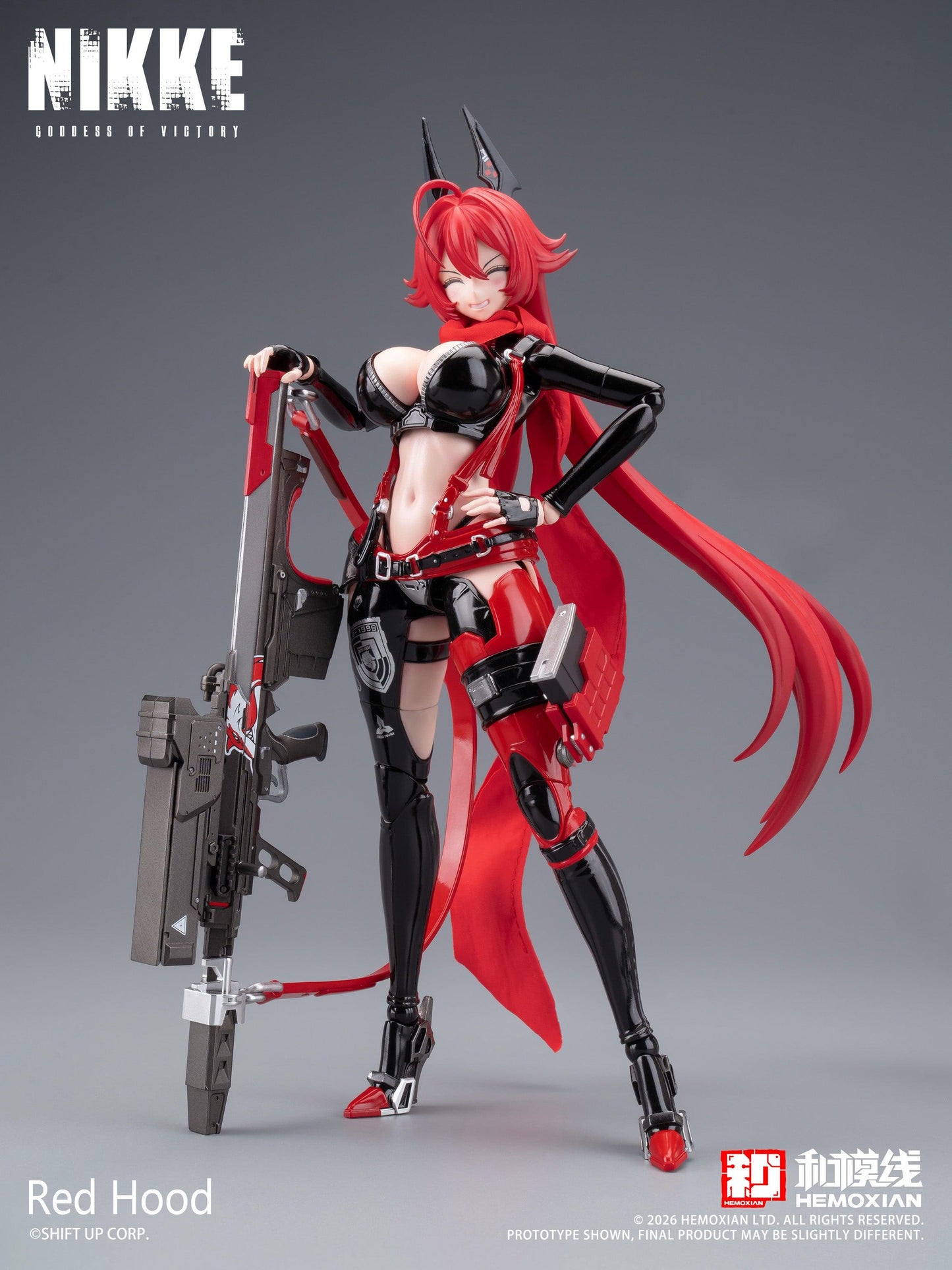 (Model Kits) GODDESS OF VICTORY: NIKKE Red Hood 1/12 Plastic Kit 1/12 Scale Plastic Model Kit