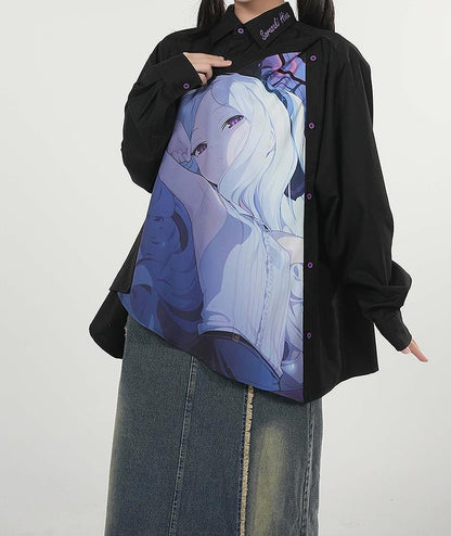Blue Archive Flip Shirt HINA (Size XL)