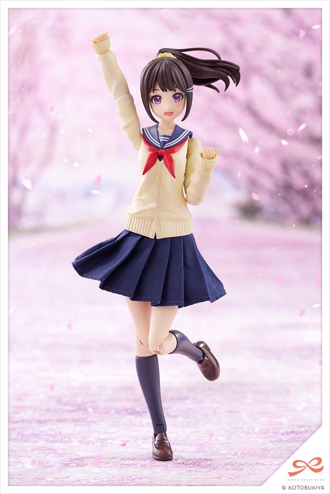 (Model Kits) SOUSAISHOJOTEIEN KIRU PLA Madoka Yuki【TOUOU HIGH SCHOOL WINTER CLOTHES】